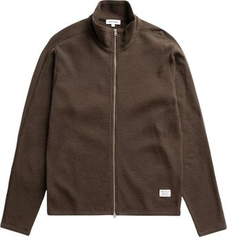 Norse Projects Truien & Vesten, Heren, Bruin, S, Katoen, Teno Ritssluiting Vest