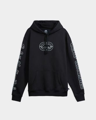 Ecko Core Puff Chainstitch Hoodie in Black at Nordstrom, Size X-Large