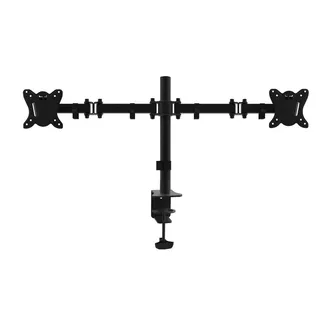 Omega Oupc024d Soporte De Escritorio Para Dos Pantallas Negro