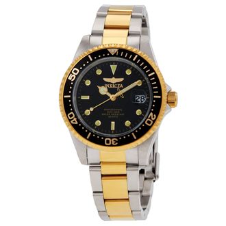 Invicta Pro Diver Date Quartz Black Dial Mens Watch 8934OB