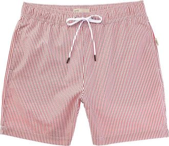 Onia Classic Seersucker Swim Short