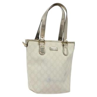 Gucci Pre-owned Cuoio borse-gucci - - Pre-owned - Donna - Bianco - ONE SIZE