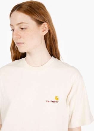 Carhartt Work in Progress W S/S American Script T-Shirt natural