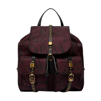 Pinko Backpacks, female, Red, Size: ONE SIZE Nylon Backpack