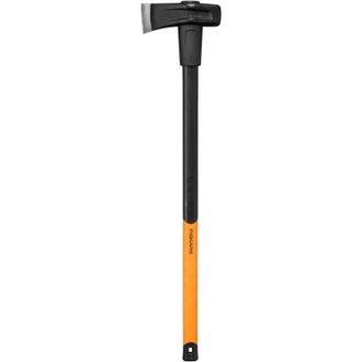 Fiskars Martello da spacco (forgiato), 2 in 1: ascia e martello, peso: 3,68 kg, lama in acciaio temprato / manico in plastica rinforzata con fibra
