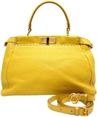 Fendi Borsa Vintage Pre-owned - - Pre-owned - Donna - Giallo - ONE SIZE