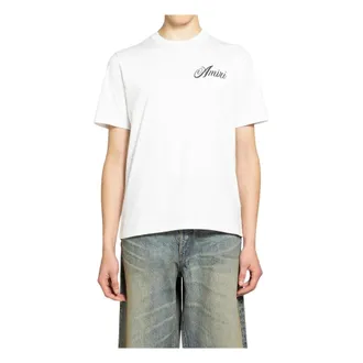 Amiri Hombre, Camisetas, Blanco, Talla: S