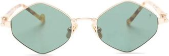 Eyepetizer Medina Zonnebril - unisex - Zonnebrillen - Geel - 49 MM - Accessoires
