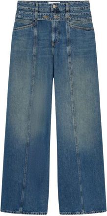 Closed Blue Wide High Rise Jeans