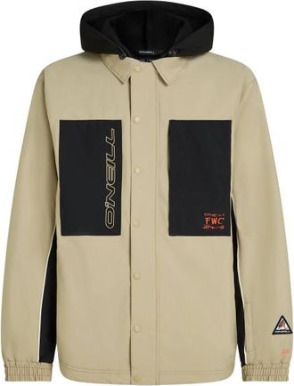 O'Neill FWCPlay Shacket Snow Jacket Skijacke f&uuml;r Herren | beige