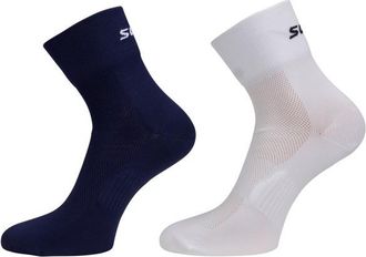 Swix Active Sock 2-Pack Laufsocken - Unisex | grau/blau