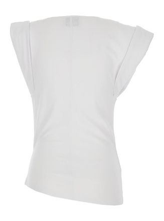 Isabel Marant Womens T-Shirt Maisan White Cotton T-Shirts & Jerseys