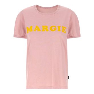 Maison Margiela T-Shirts, female, Pink, Size: XS Vintage Jersey T-Shirt