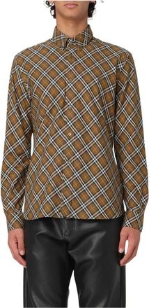 Burberry Beige LongSleeve Shirt Stylish Comfortable