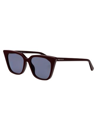 Alexander McQueen Womens Sunglasses Am0556s Red Acetate