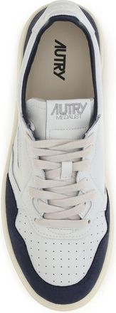 Autry Mens Low Sneakers Medalist White-Denim Trainers White/denim