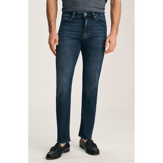 34 Heritage Courage Straight Leg Jeans in Deep Brushed Aerodenim at Nordstrom, Size 30 X 32