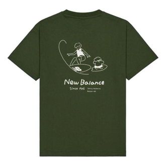 New Balance x Tombonia Graphic T-shirt Lifestyle Green AMT42336-KOU