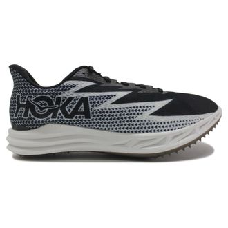 Hoka One One Hoka Crescendo MD Synthetic Textile Unisex Low Top Trainers - Black White - Size:UK 9.5