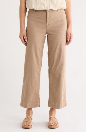 Frank & Eileen Wexford Wide Leg Pants in Tiramasu at Nordstrom Rack, Size 4