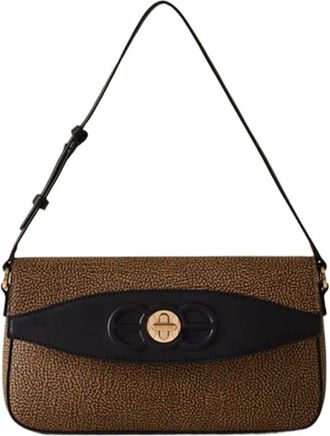 Borbonese Mujer, Bolsos, Marr&oacute;n, Talla: ONE Size