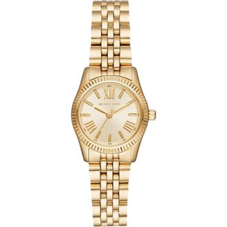 Michael Kors Accessoires, Dames, Geel, ONE Size, Petite Lexington Horloge