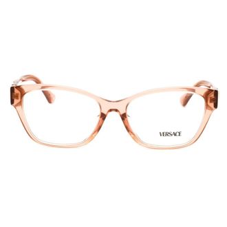 Versace Cat-Eye Acetate Eyeglasses - Peach