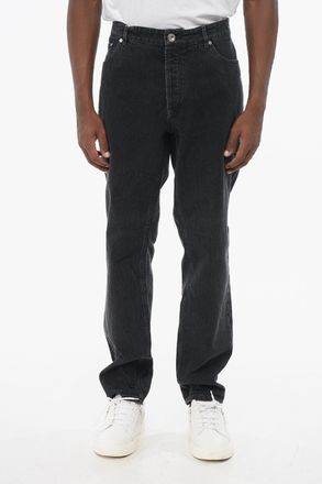Brunello Cucinelli Slim-Fit Cotton Jeans with 16cm Belt Loops Brunello Cucinelli