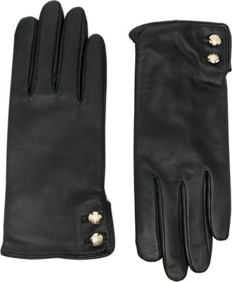 Polo Ralph Lauren Guanti con bottoni - Nero