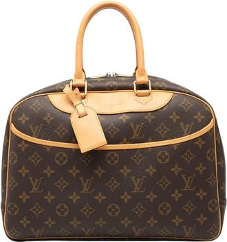 Louis Vuitton Pre-owned Handbags, female, Brown, Size: ONE SIZE Pre-owned Patterned Carryall Handbag