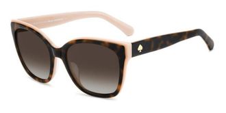 Kate Spade New York KS Daesha 2/G/S Asian Fit Polarized 0T4/LA Womens Sunglasses Tortoiseshell Size 55