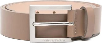 Karl Lagerfeld Cintura con fibbia squadrata - Toni neutri
