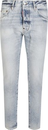 Dsquared2 Teddy Light Wash Slim Jeans