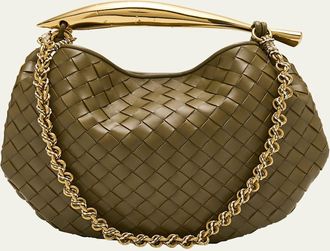 Bottega Veneta Sardine Small Nappa Leather Top-Handle Bag