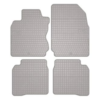 OEM Alfombrillas De Goma Para Coche: Nissan Note I E11 Monovolumen (2006-2012) - Color Gris A Juego
