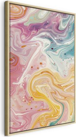 Artgeist Cuadro Decorativo Artgeist Colorful Chaos Rosa 40x60 Cm