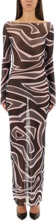 Pucci Labyrinth Print Dress