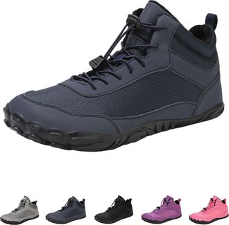 Generic Hike Winter Footwear Barefoot Women Men, 2024 Hike Winter Barefoot Footwear, Zero-Drop Sole Cross Country Shoes (68 Blue, Adult, Men, 5, Numeric, UK F