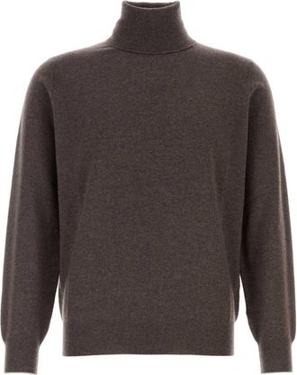 Brunello Cucinelli Dark Brown Regular Sweater