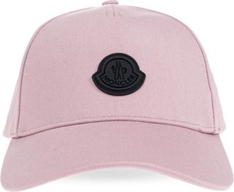 Moncler Baseballpet - Dames - Petten - Roze - ONE Size - Katoen - Accessoires