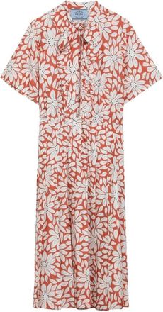 Prada Kleedjes, Dames, Veelkleurig, L, Abito
