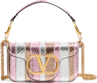 Valentino Garavani Borsa tote Loc&ograve; piccola - Rosa
