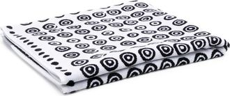 Sundek x 10 CORSO COMO graphic-print beach towel - unisex - Cotton - One Size - Black