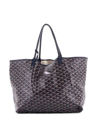 Goyard Saint Louis Coated Canvas GM tote bag - women - Fabric - One Size - Blue