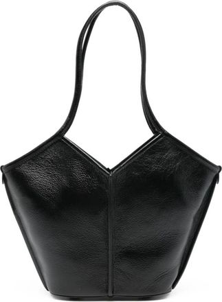 Hereu Tassen, Dames, Zwart, ONE Size, Trapezoid Tote