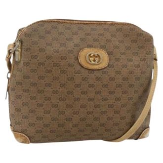 Gucci Borsa a tracolla Micro GG in PVC Pre-owned - - Pre-owned - Donna - Beige - ONE SIZE
