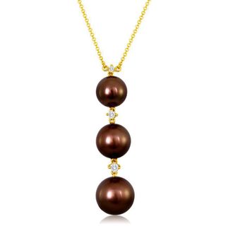 Le Vian Ladies Wisdon Pearls Necklaces set in 14K Honey Gold