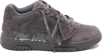 Off-white Out Of Office For Walking Suede Sneakers