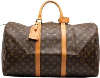 Louis Vuitton Pre-owned Keepall 50 - - Pre-owned - Donna - Marrone - ONE SIZE