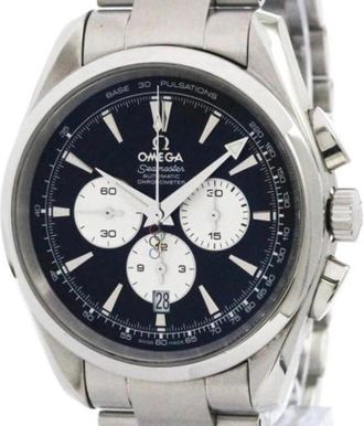 Omega Pre-owned Seamaster Aqua Terra Polshorloge - Heren - Vintage Horloges - Zwart - ONE Size - Vintage